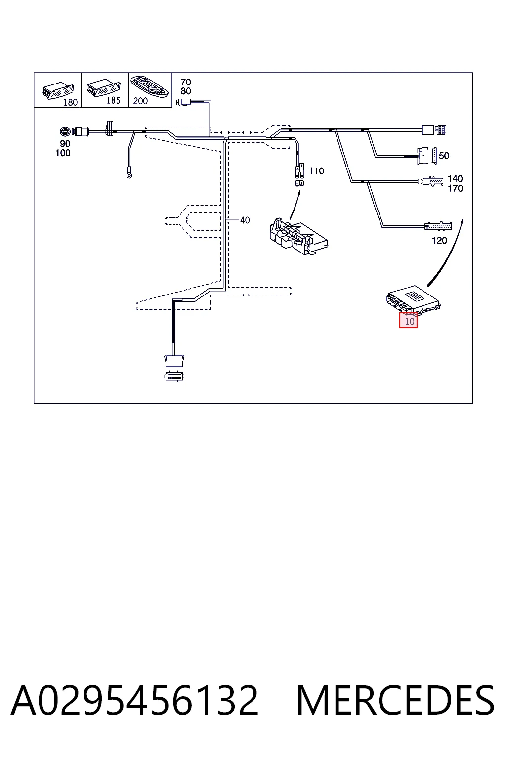 A0295456132 Mercedes