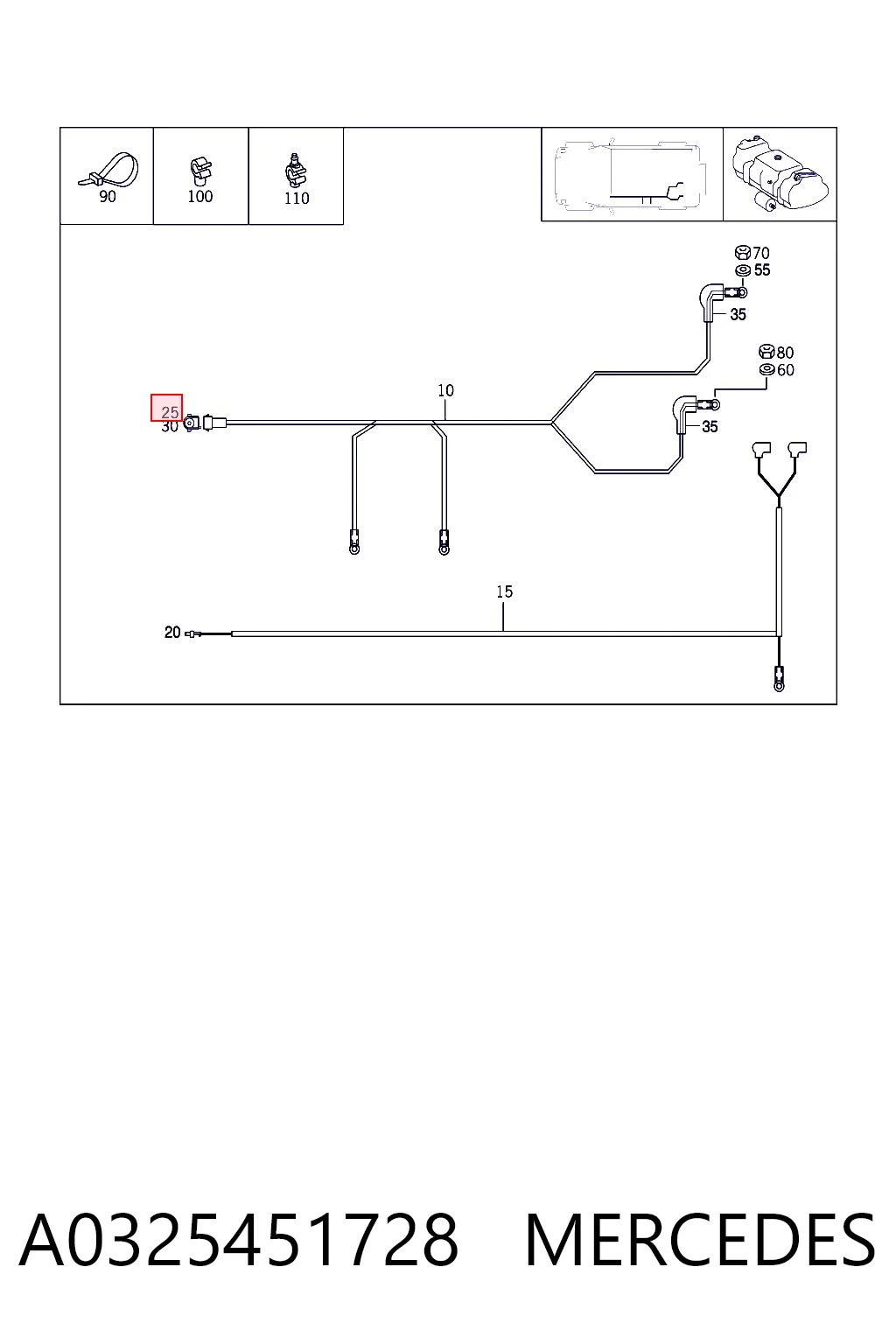 A0325451728 Mercedes