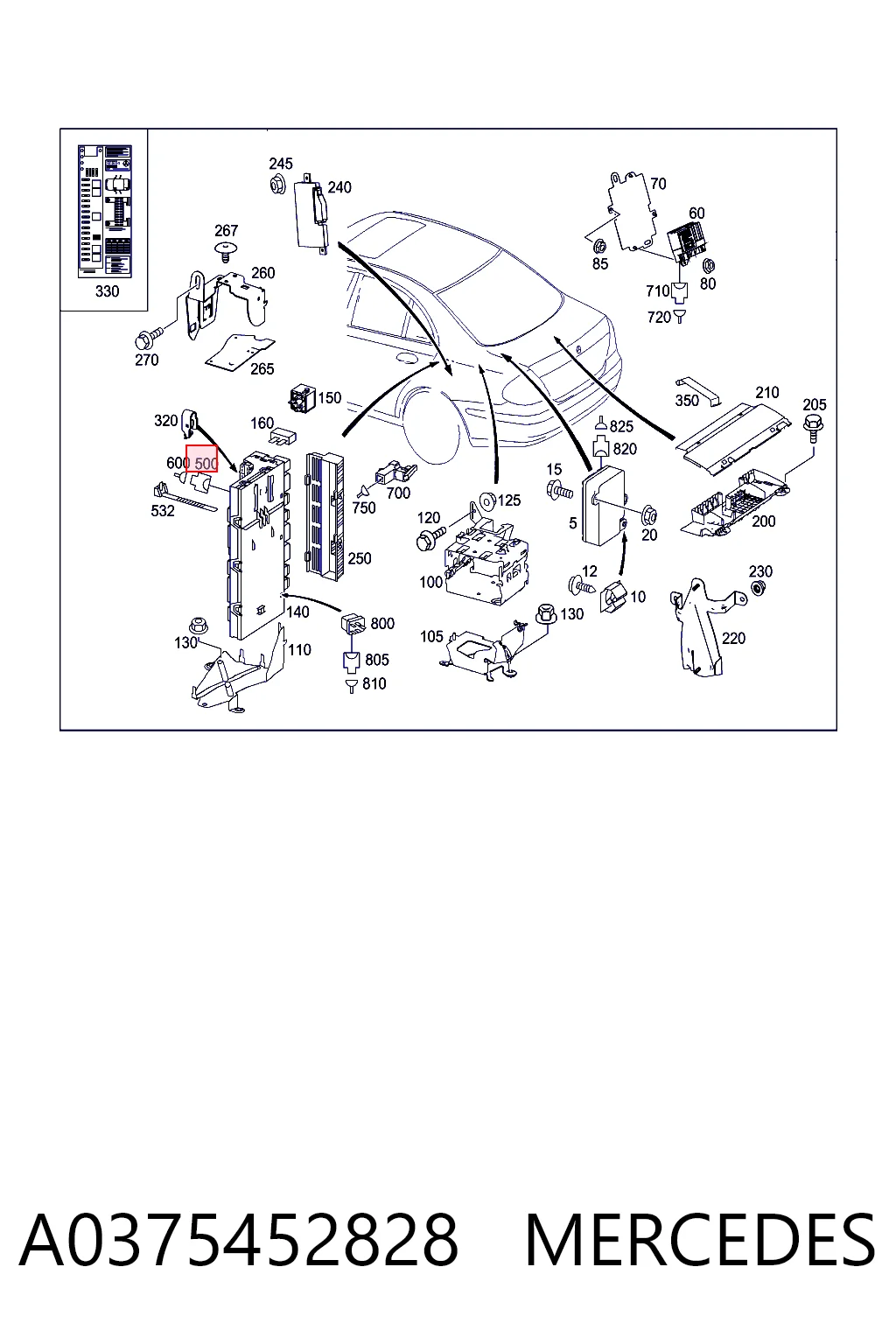 A0375452828 Mercedes