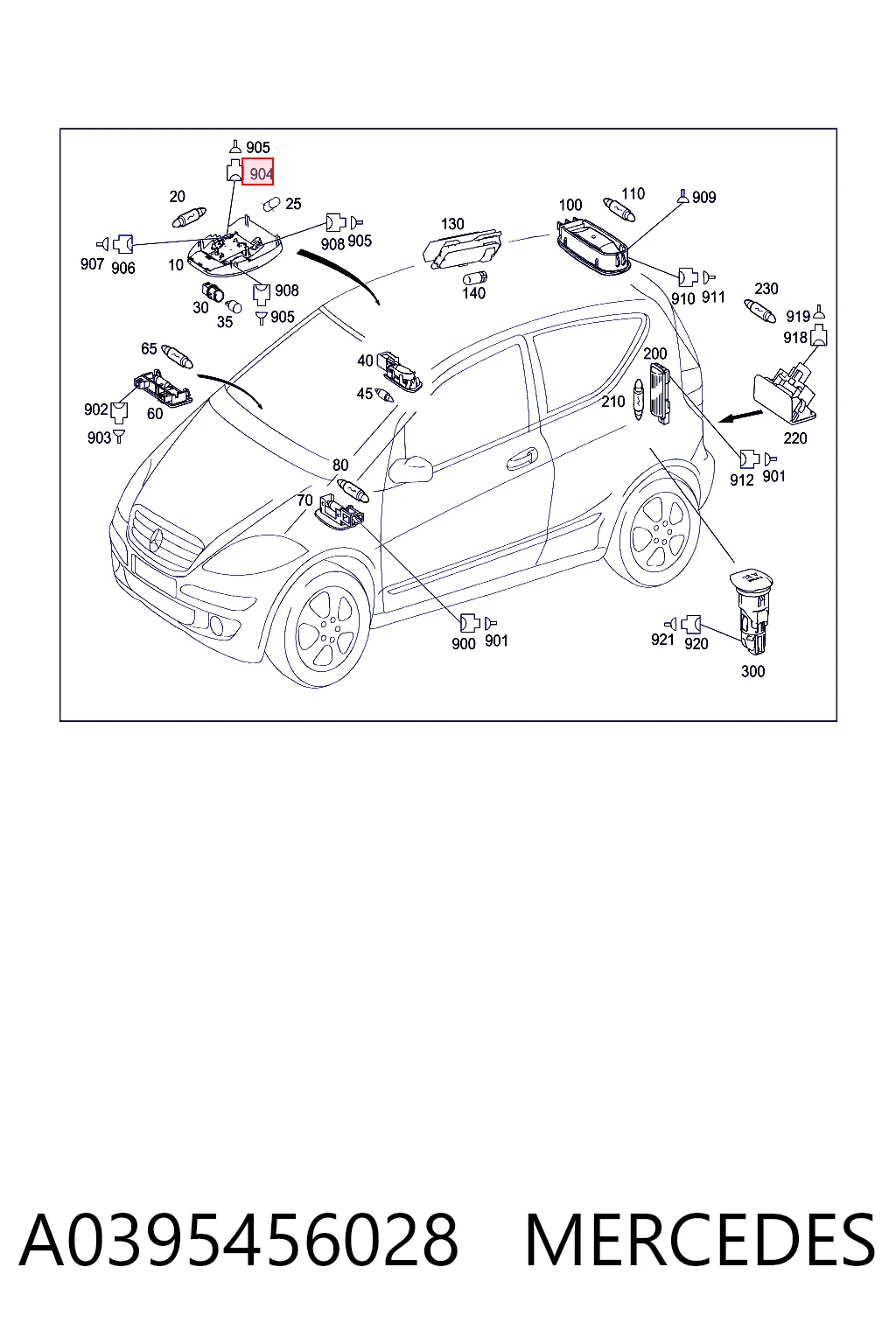 A0395456028 Mercedes