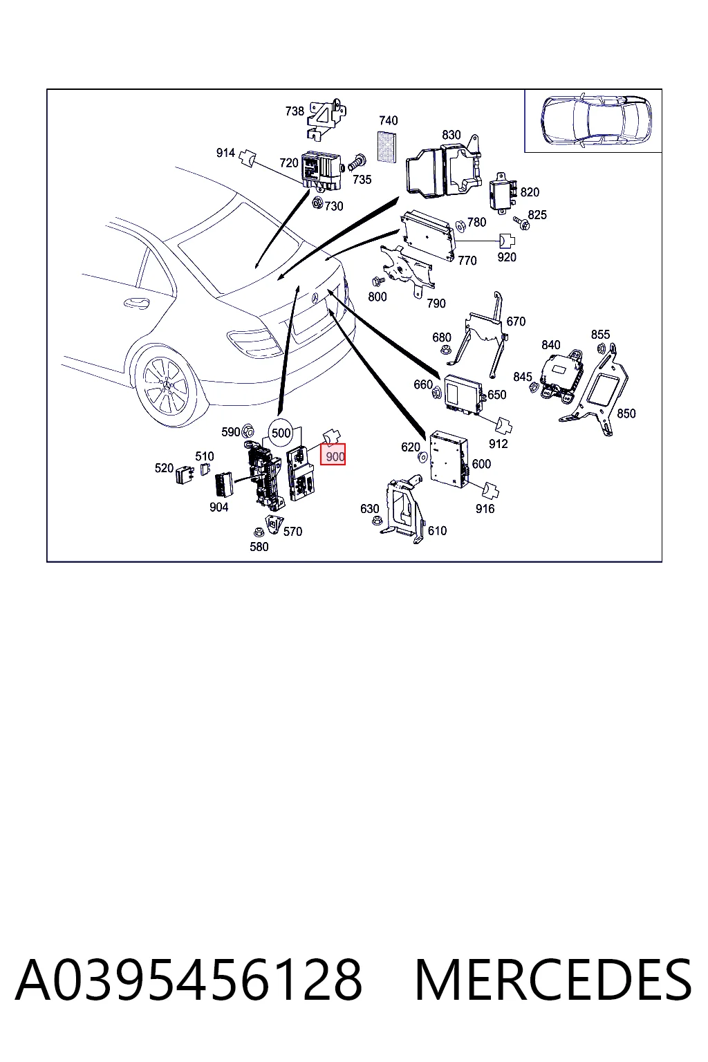 A0395456128 Mercedes