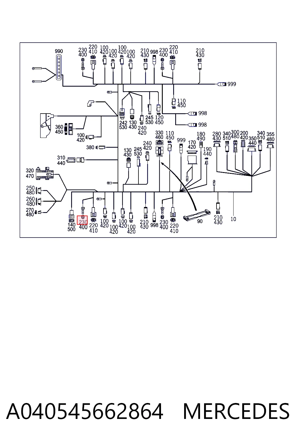 A040545662864 Mercedes