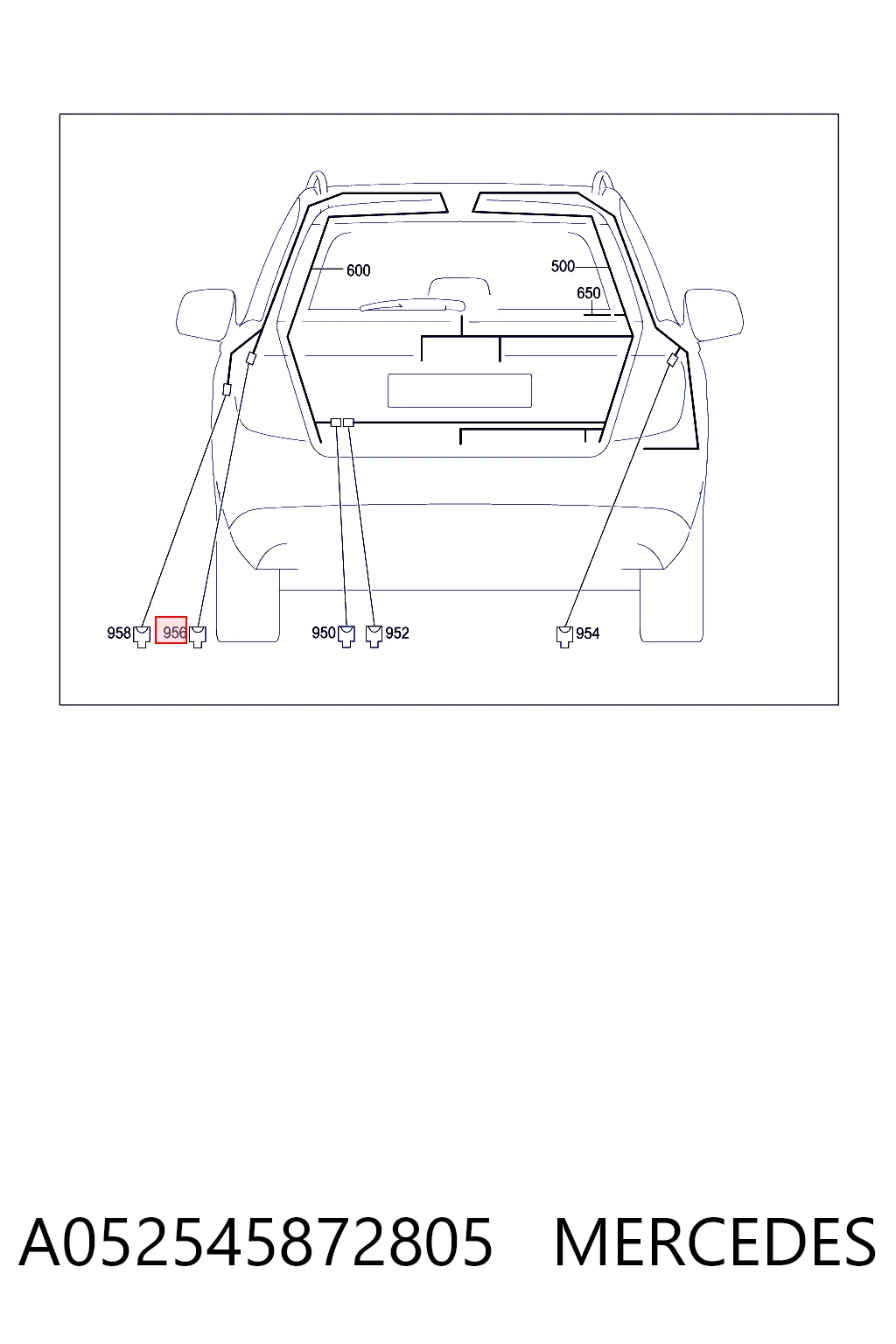 A052545872805 Mercedes