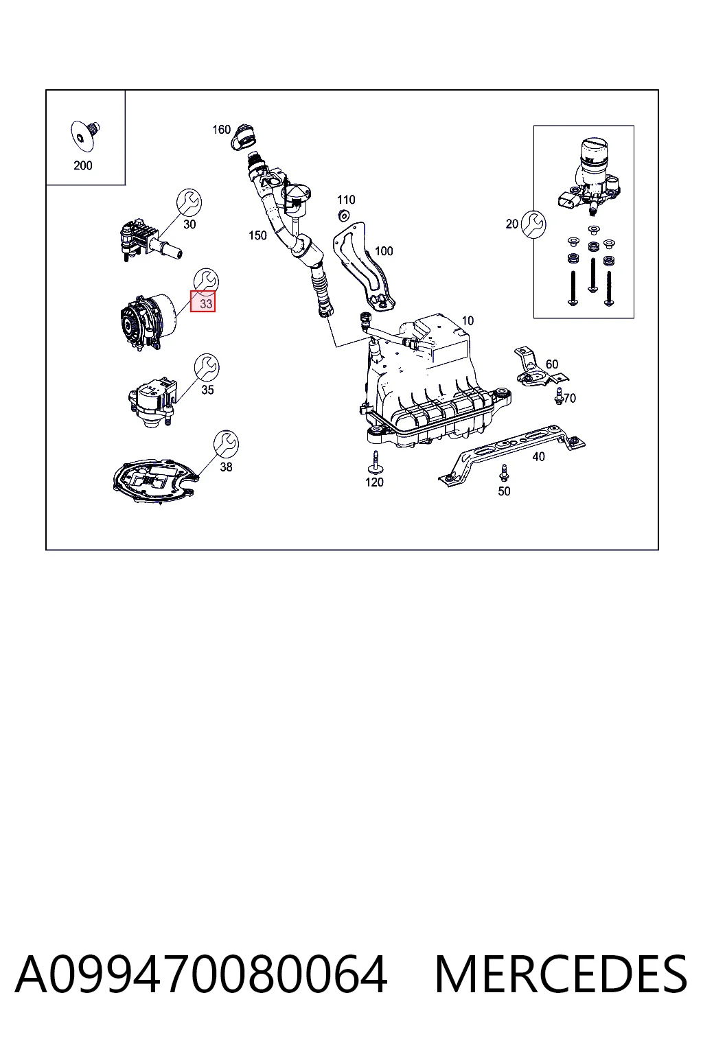 A099470080064 Mercedes