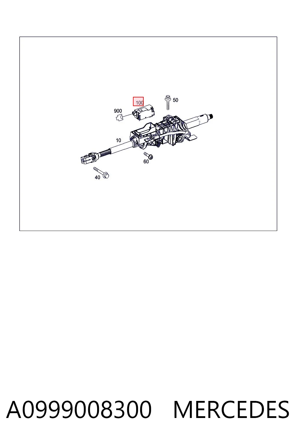 A0999008300 Mercedes