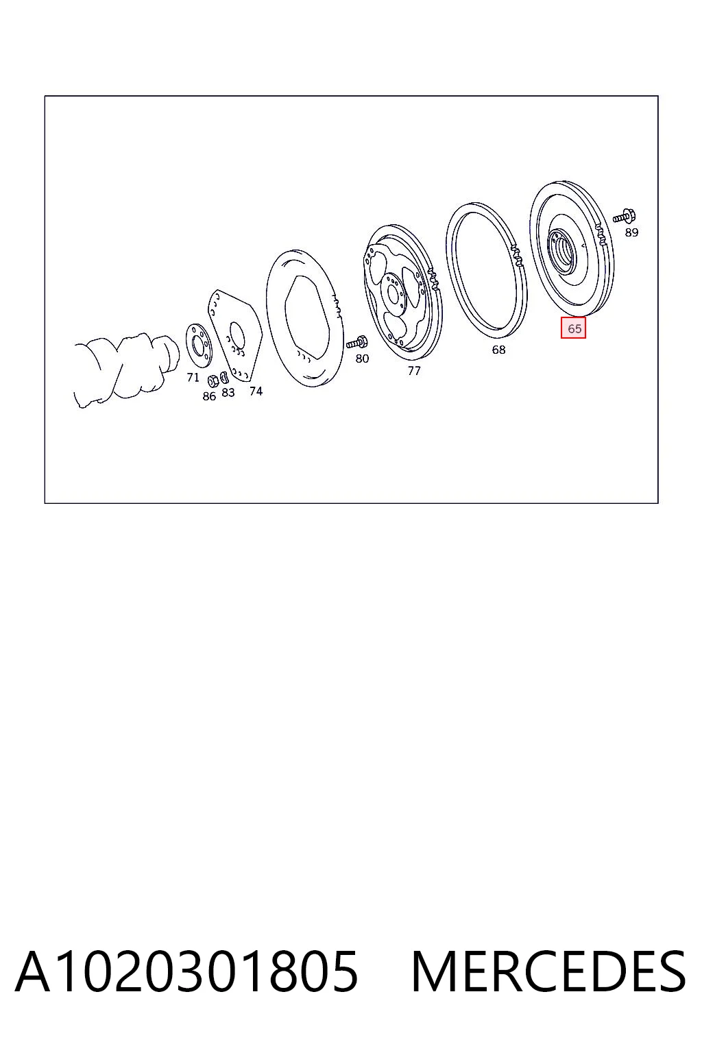 A1020301805 Mercedes