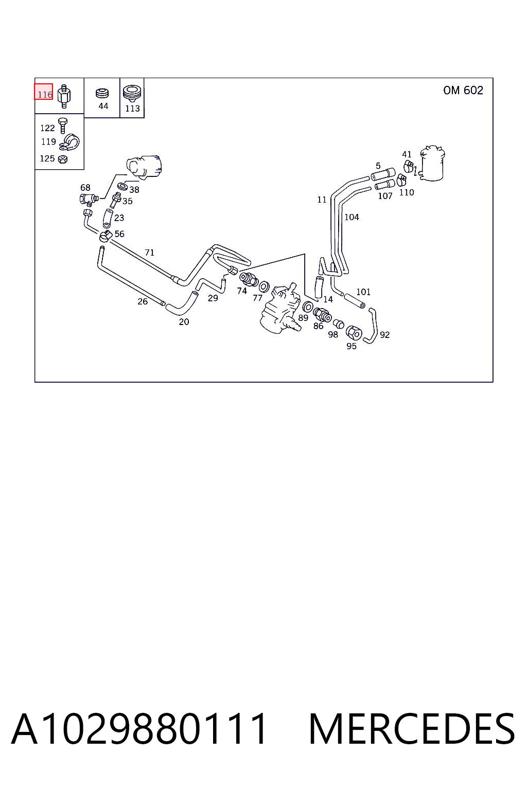 A1029880111 Mercedes