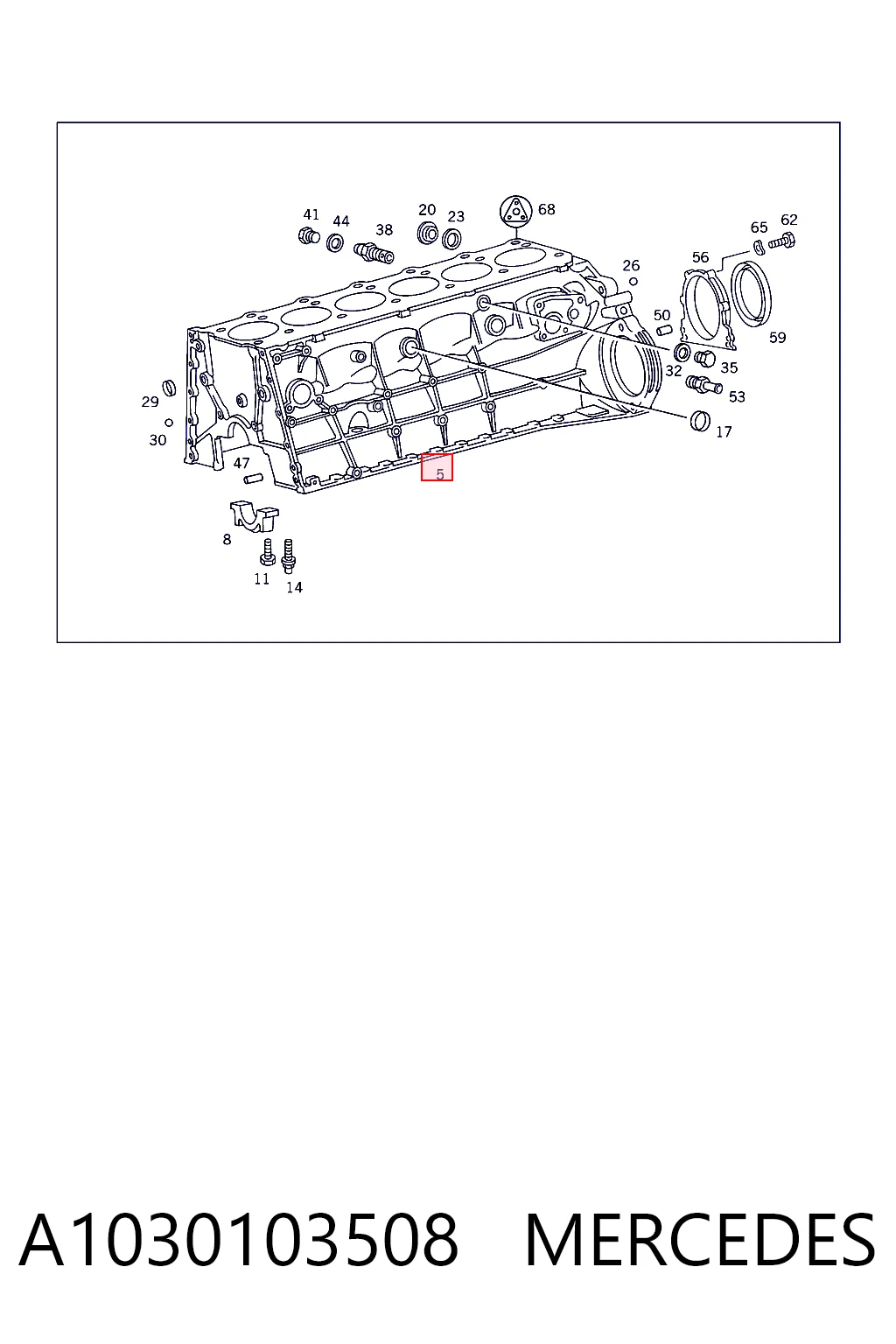 A1030103508 Mercedes