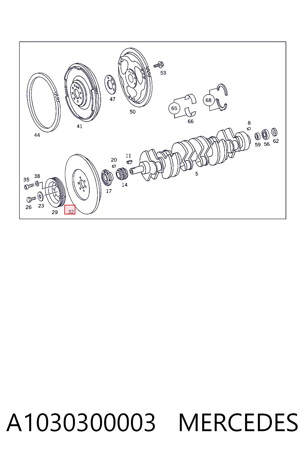 A1030300003 Mercedes