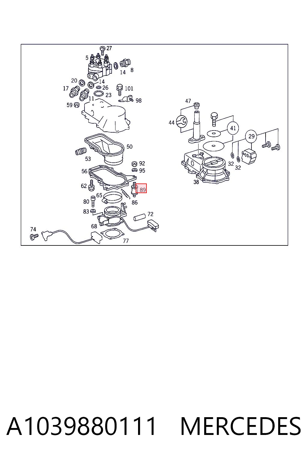 A1039880111 Mercedes