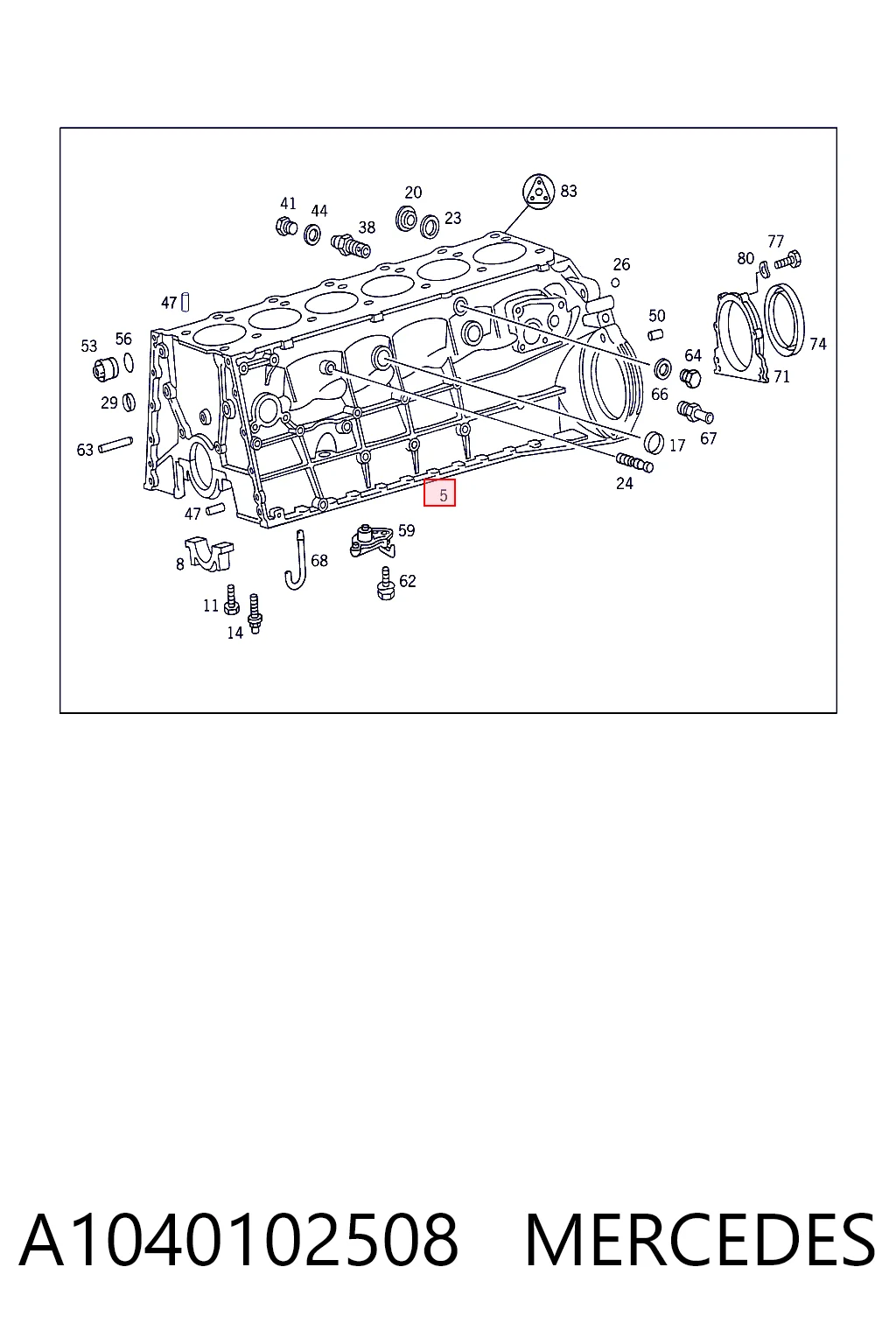 A1040102508 Mercedes