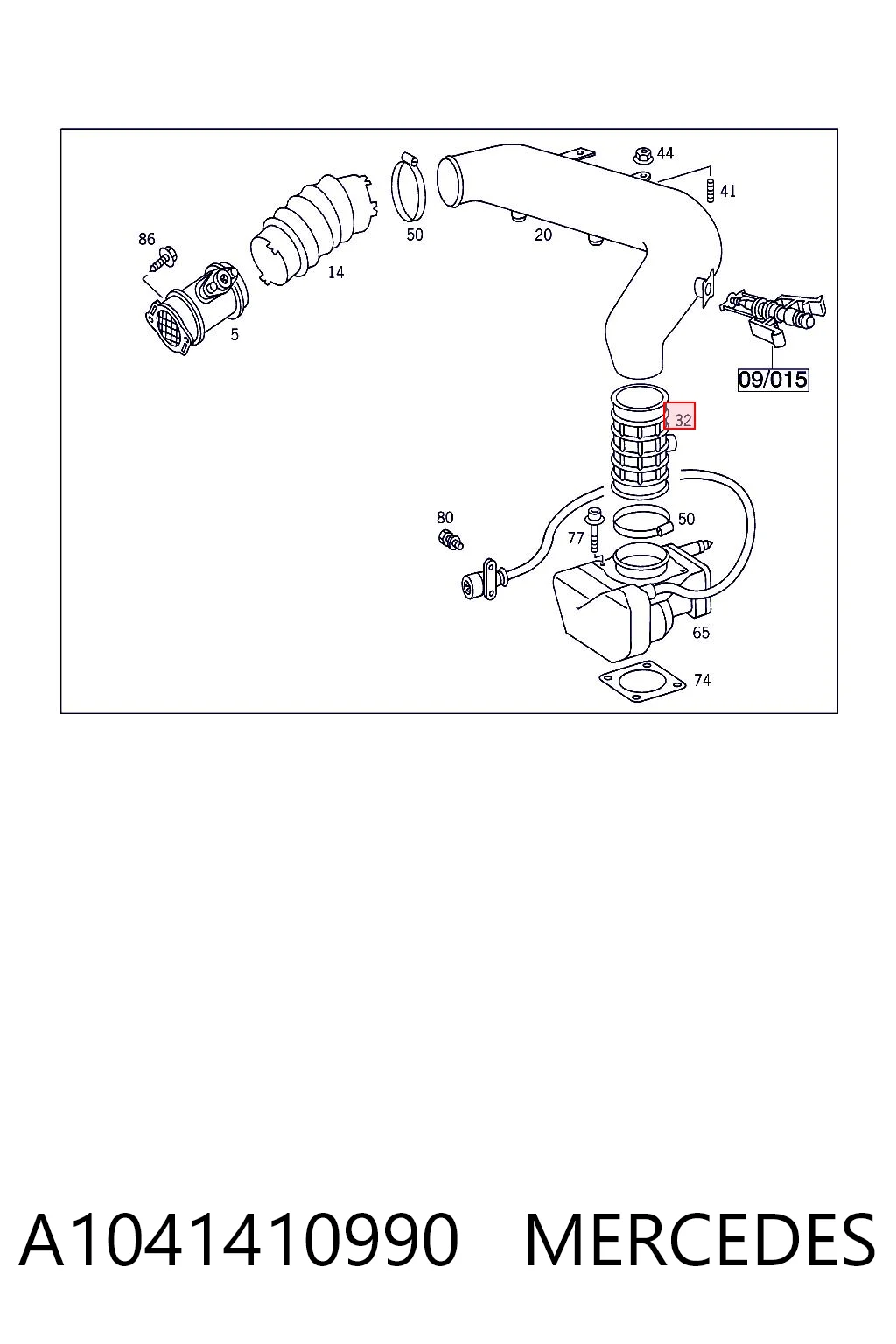A1041410990 Mercedes