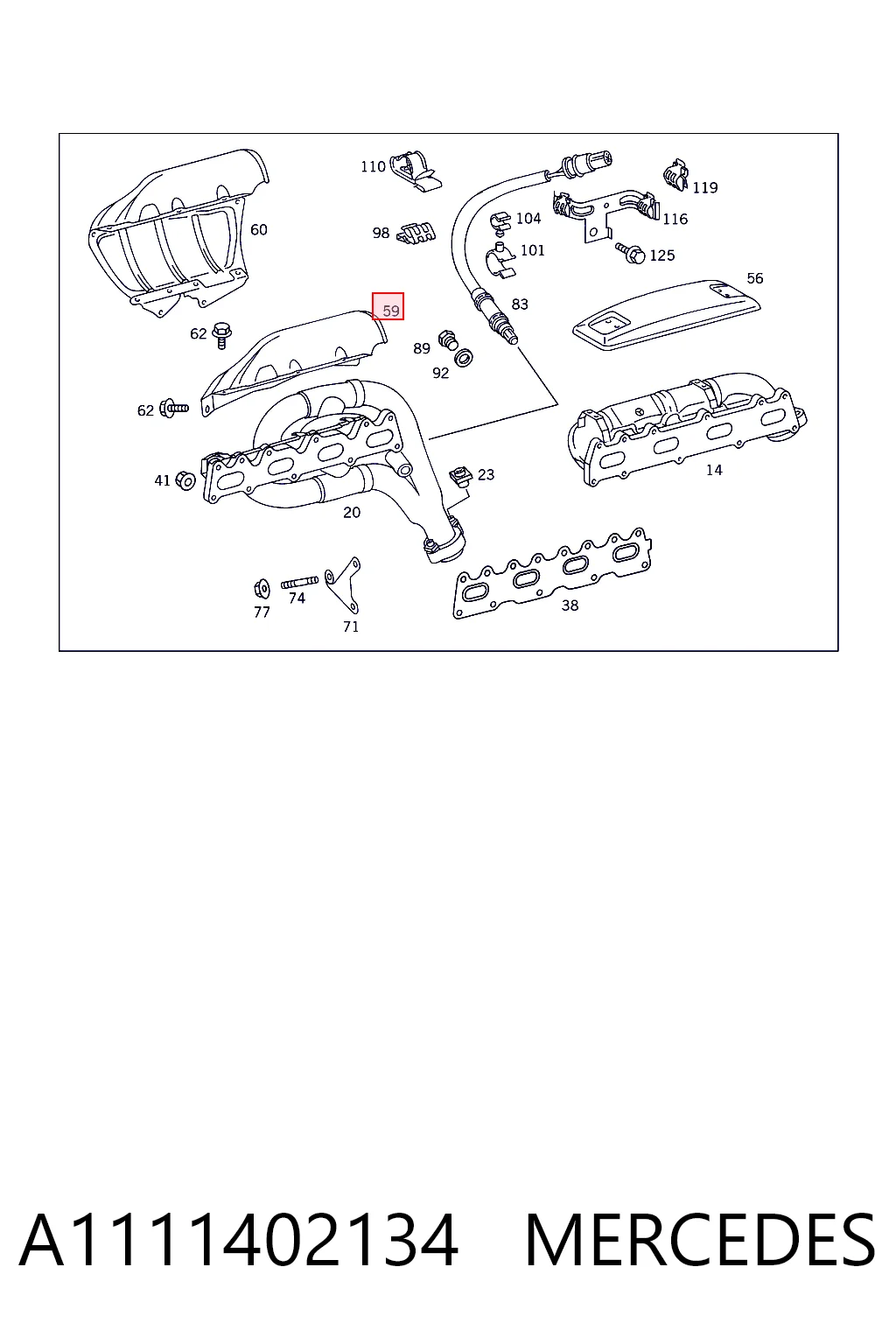 A1111402134 Mercedes