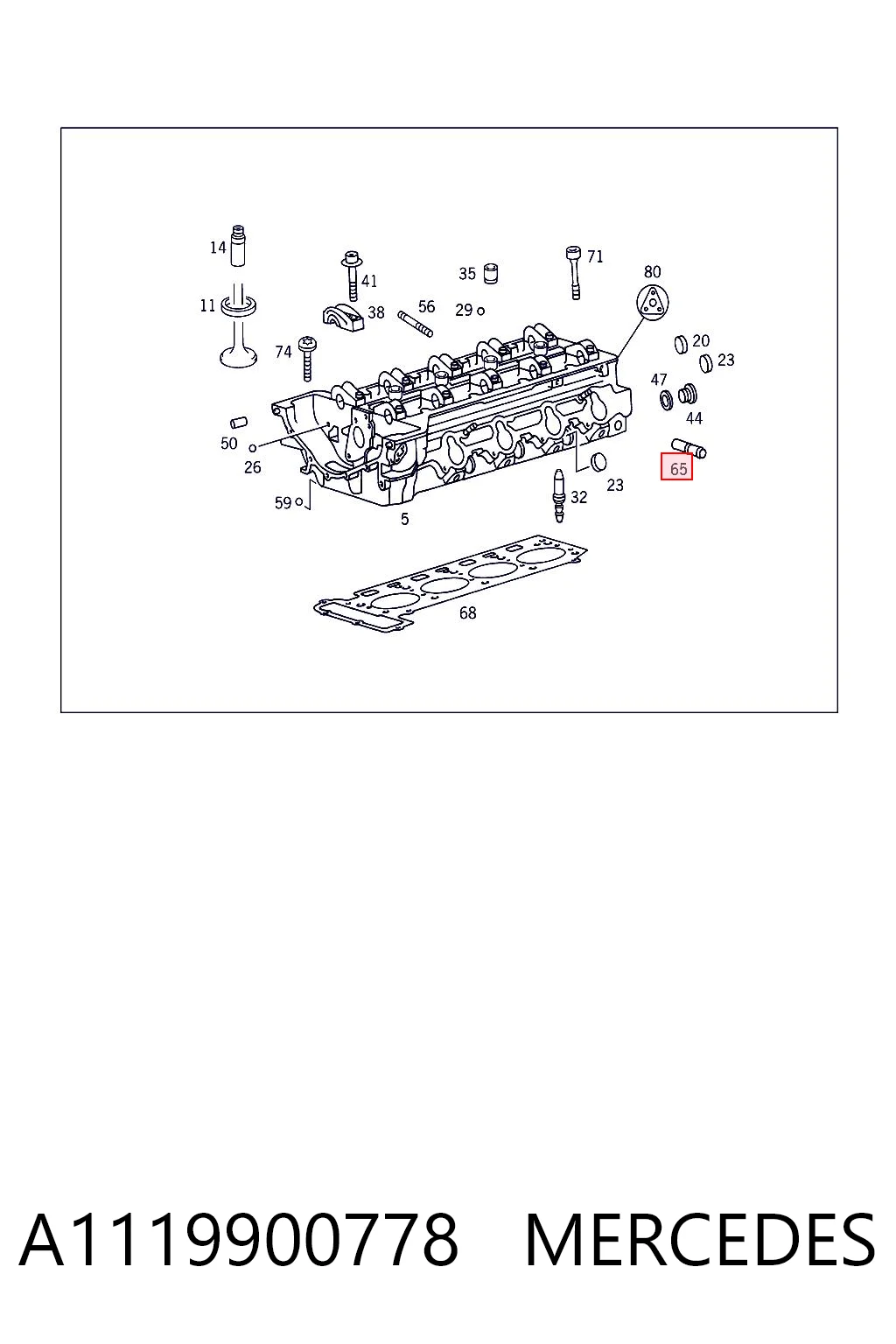 A1119900778 Mercedes