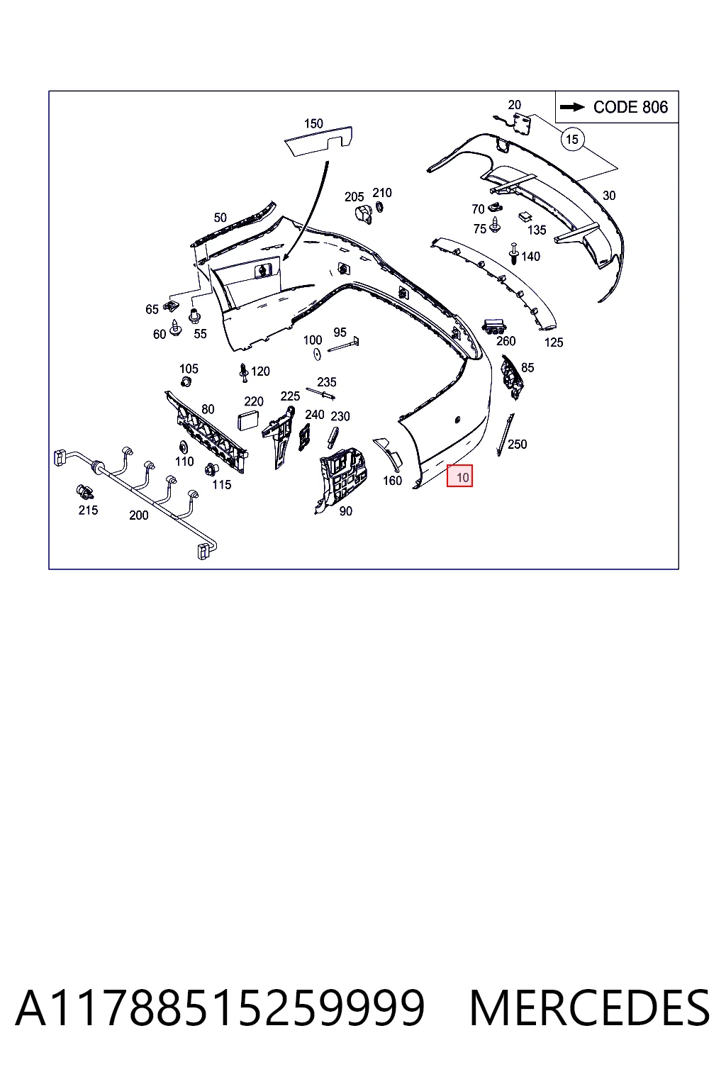 A11788515259999 Mercedes
