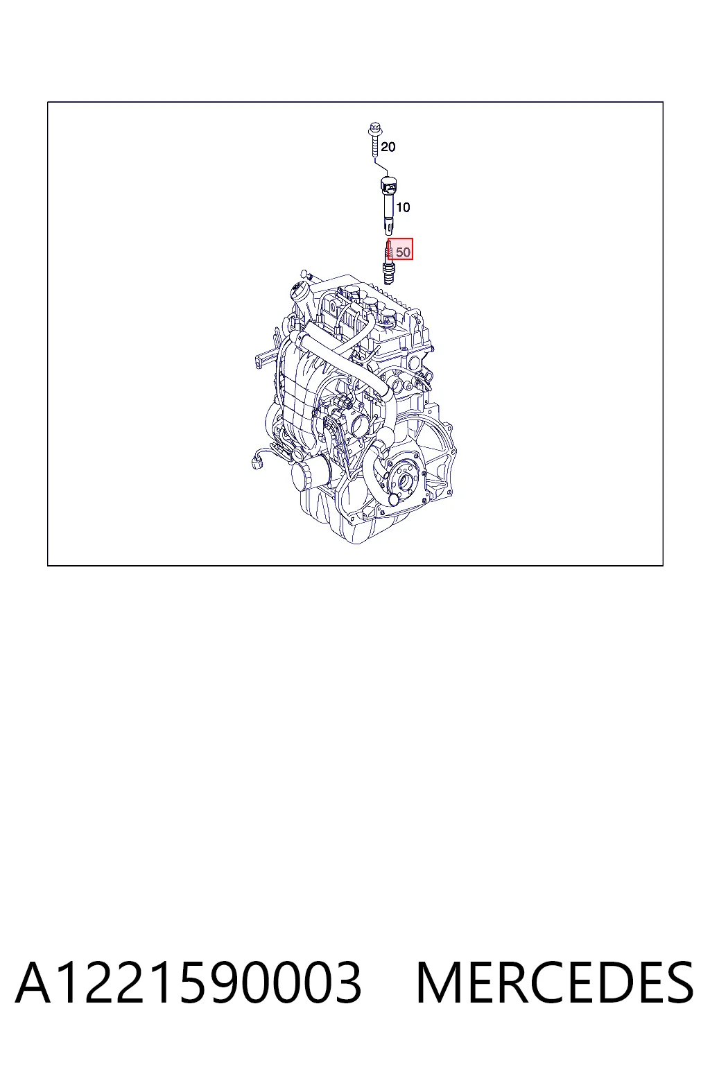 A1221590003 Mercedes