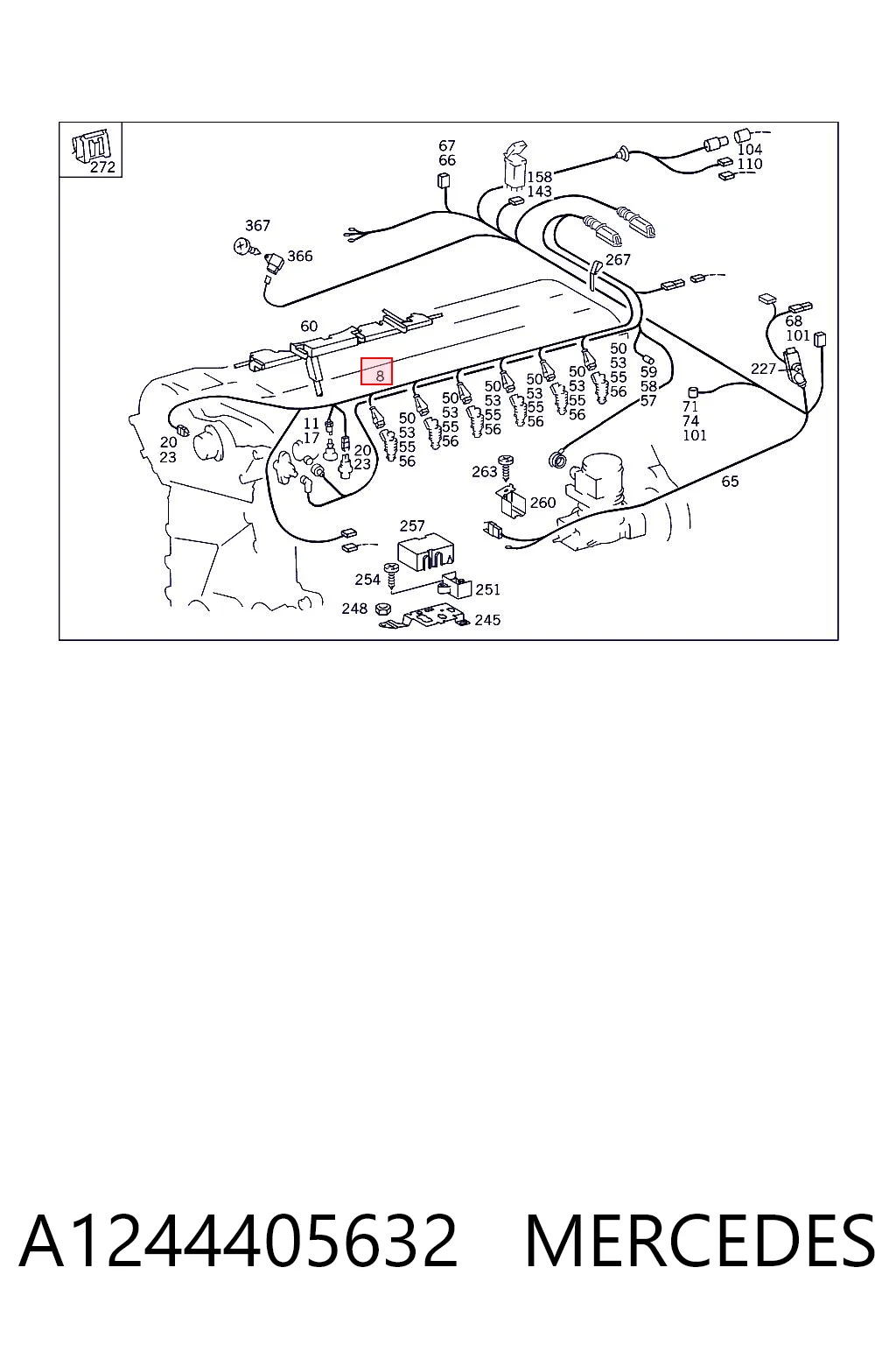 A1244405632 Mercedes