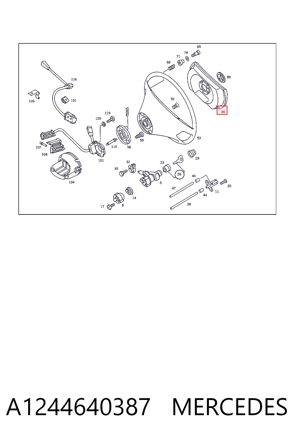 A1244640387 Mercedes