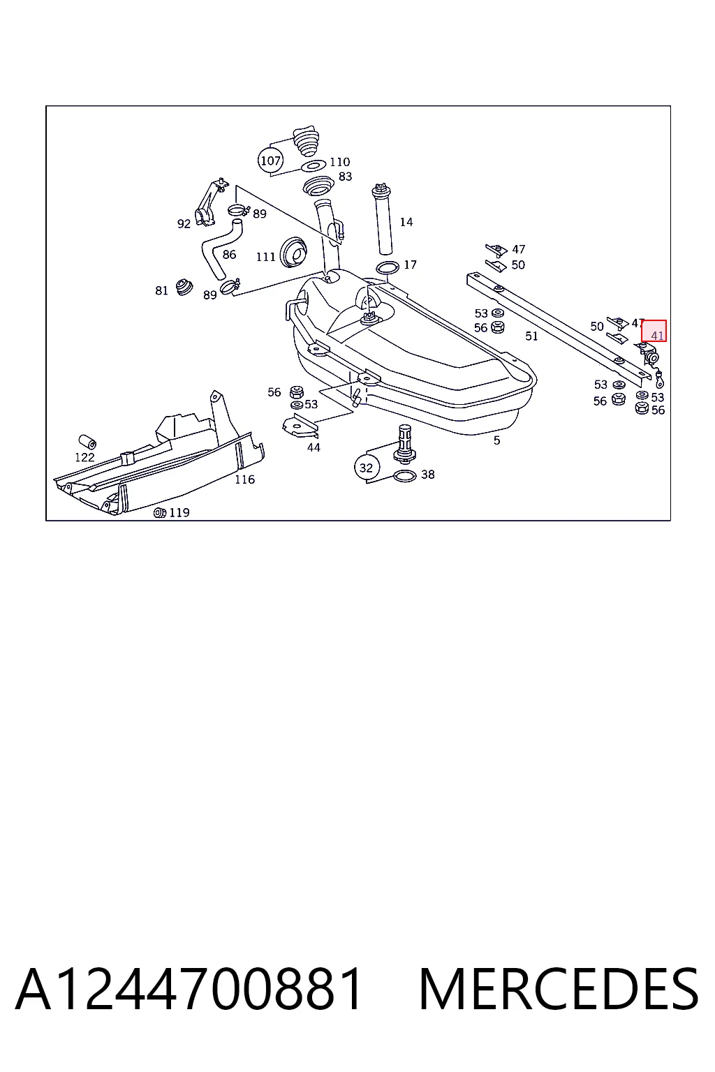 A1244700881 Mercedes