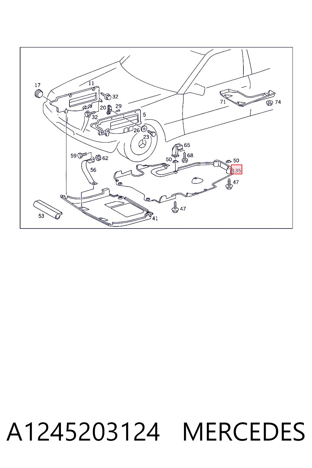 A1245203124 Mercedes