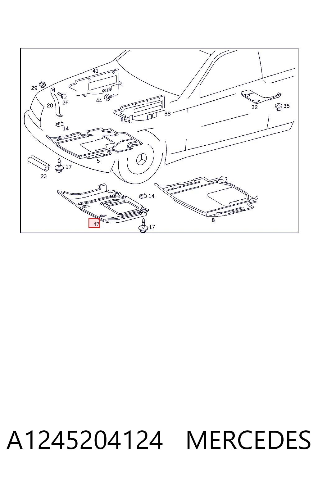 A1245204124 Mercedes