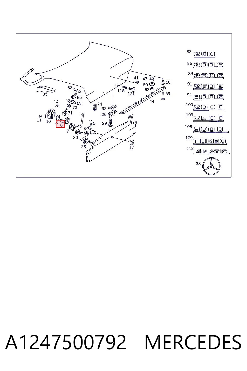 A1247500792 Mercedes