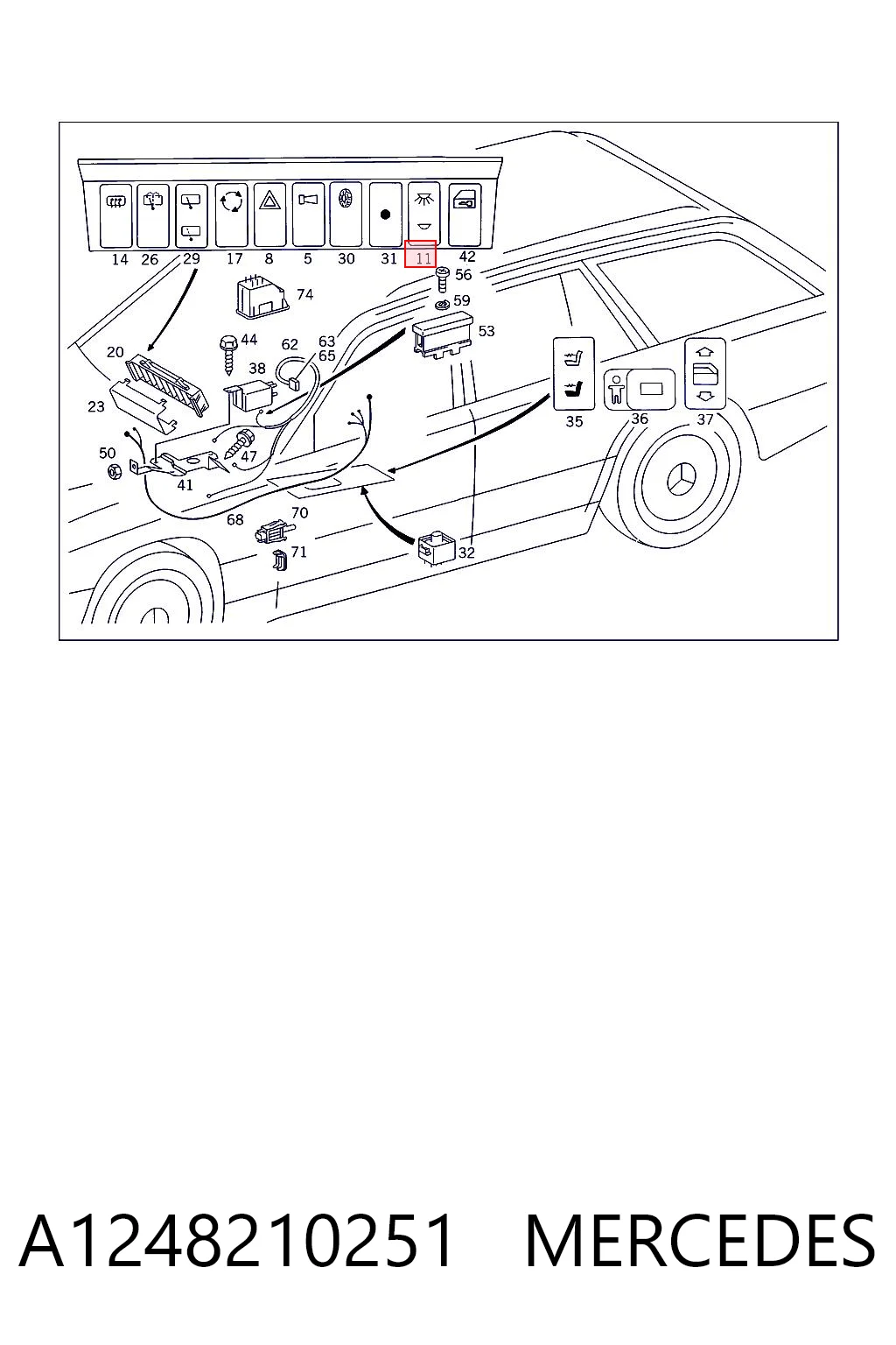 A1248210251 Mercedes
