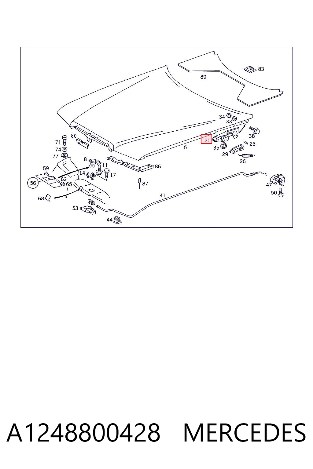A1248800428 Mercedes