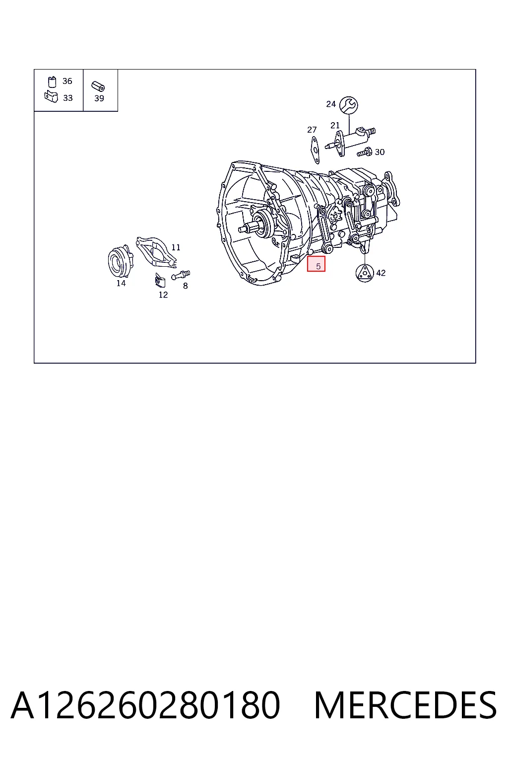A126260280180 Mercedes