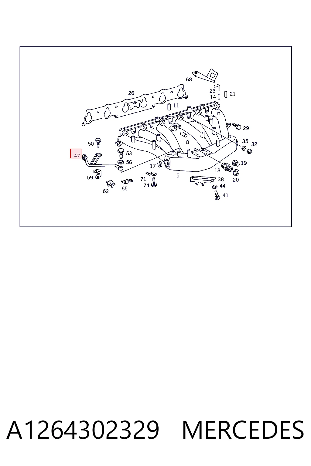 A1264302329 Mercedes