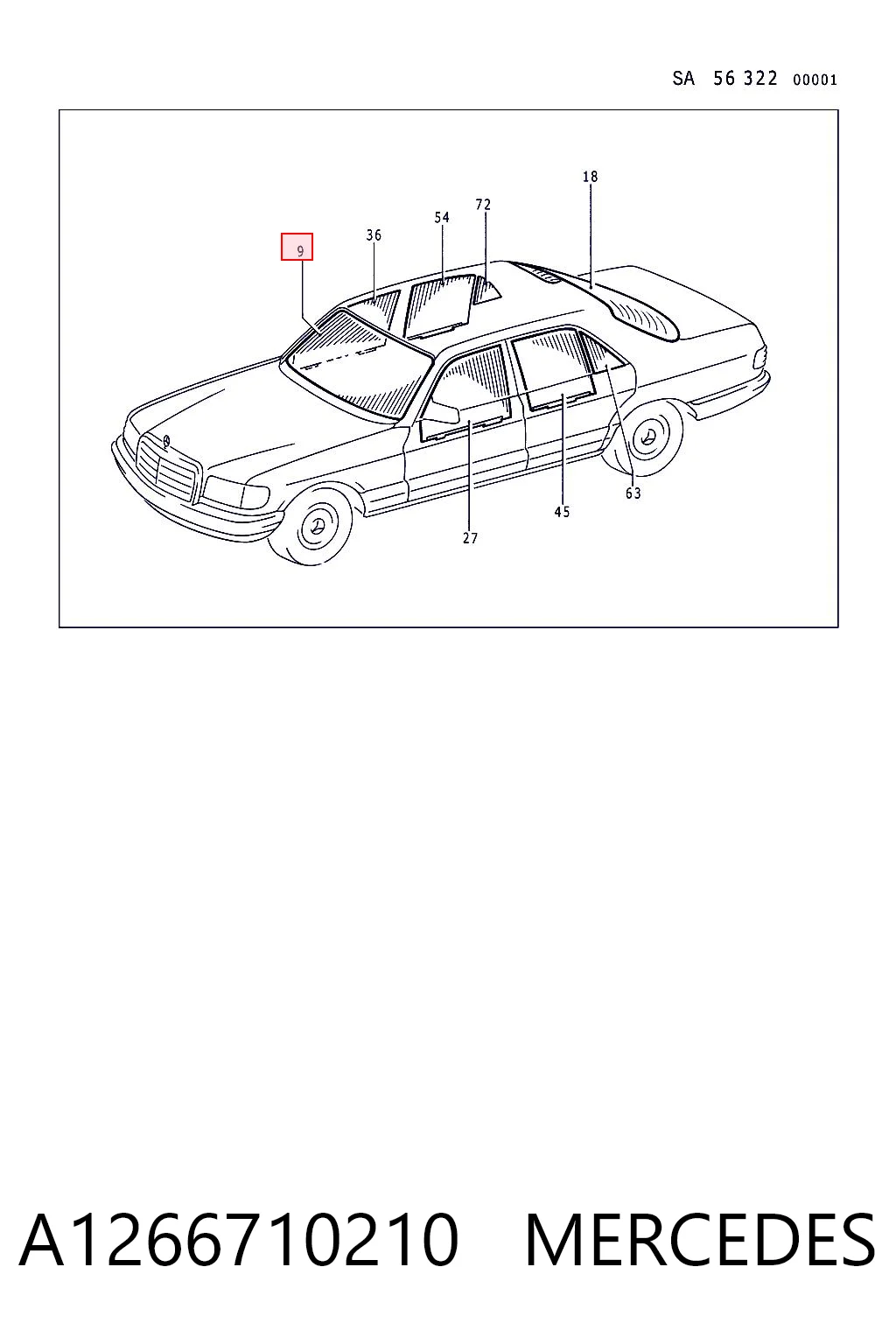 A1266710210 Mercedes