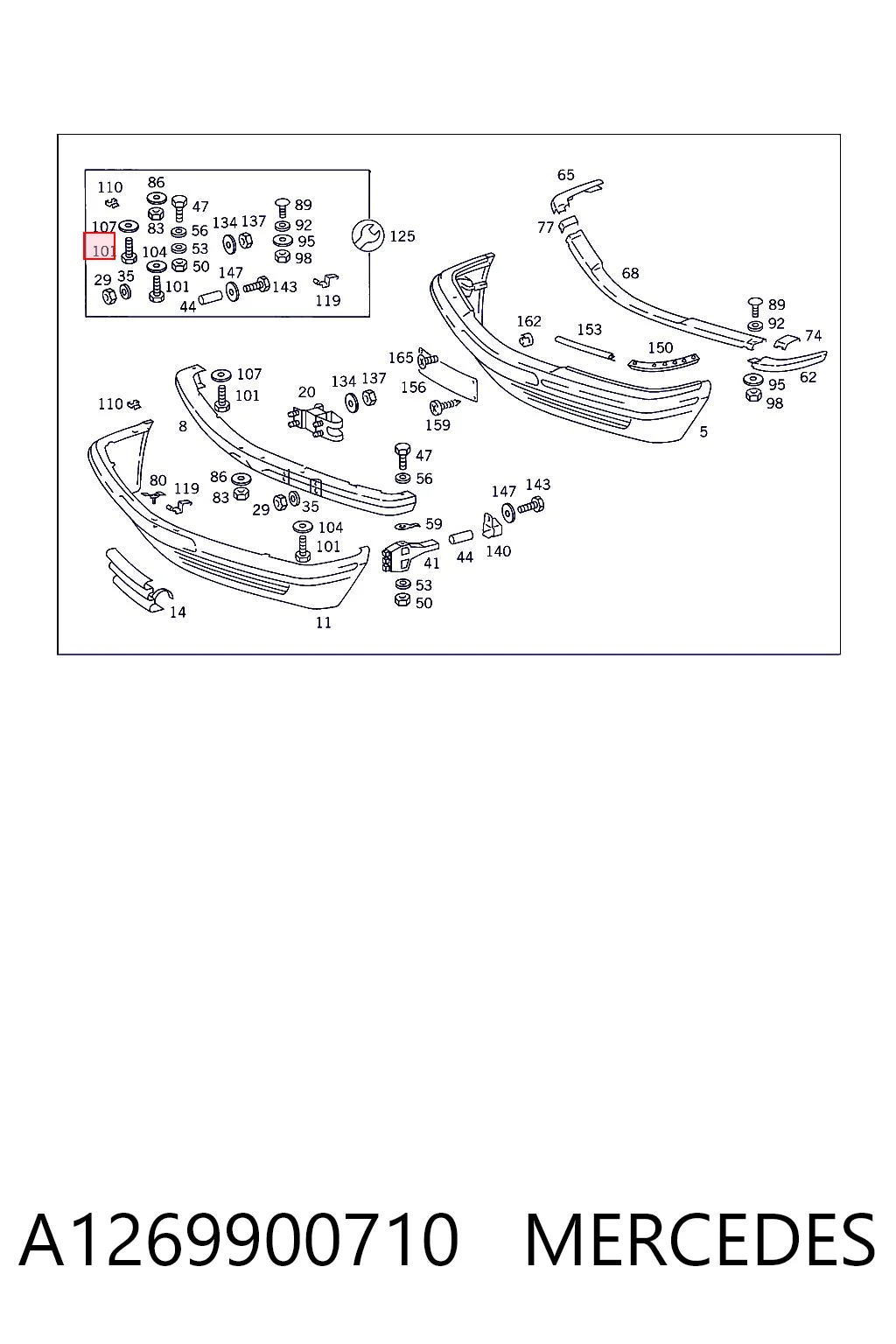 A1269900710 Mercedes