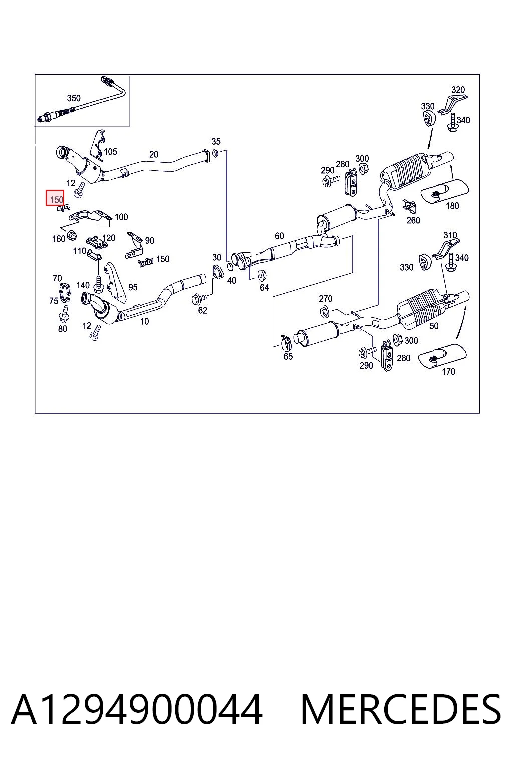 A1294900044 Mercedes