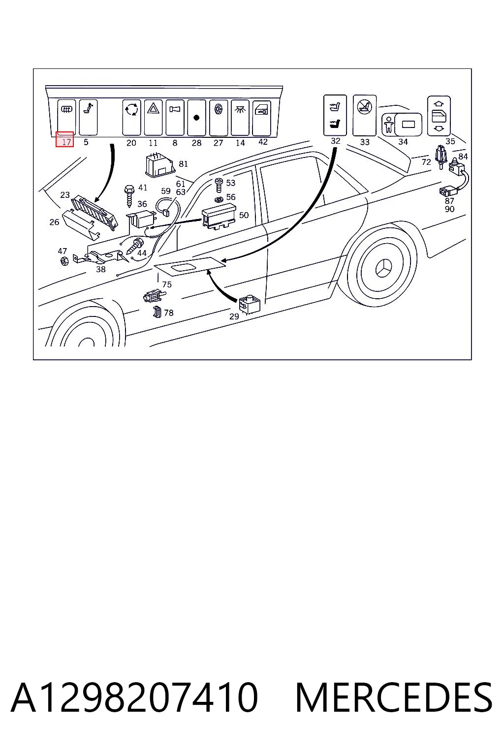 A1298207410 Mercedes