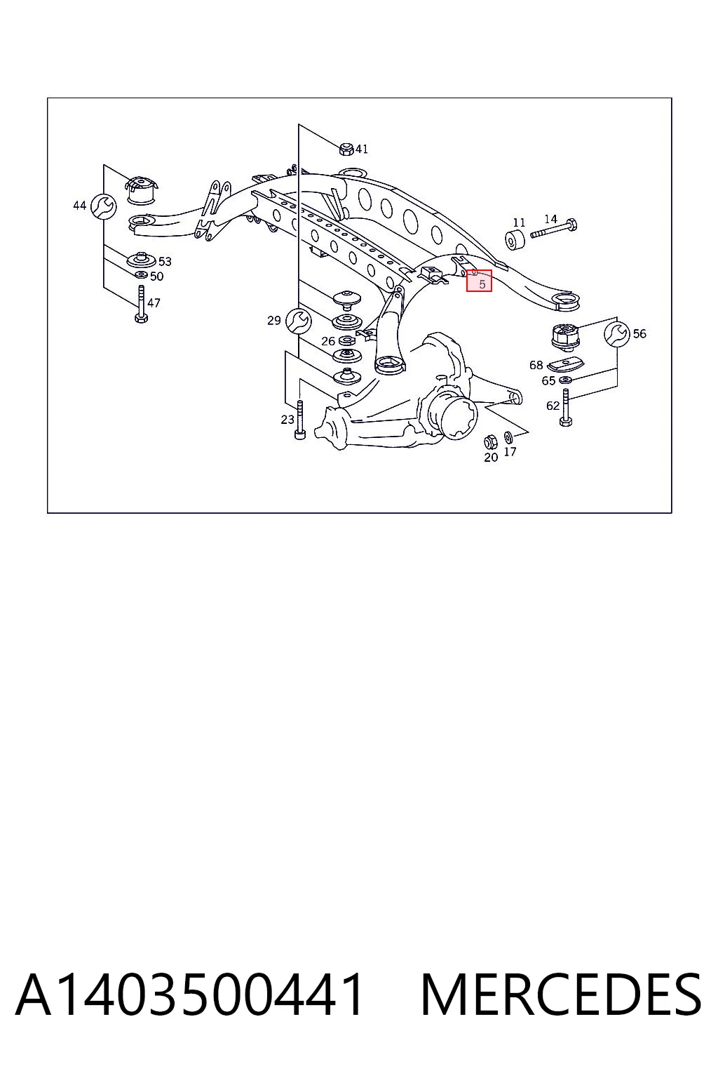 A1403500441 Mercedes
