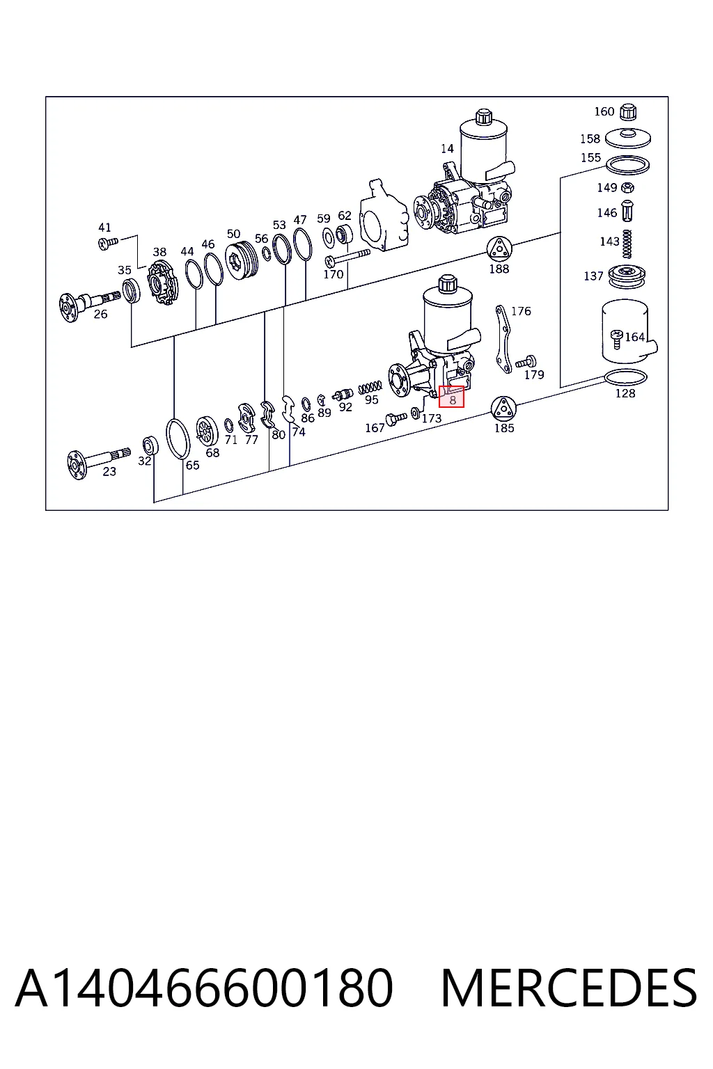 A140466600180 Mercedes