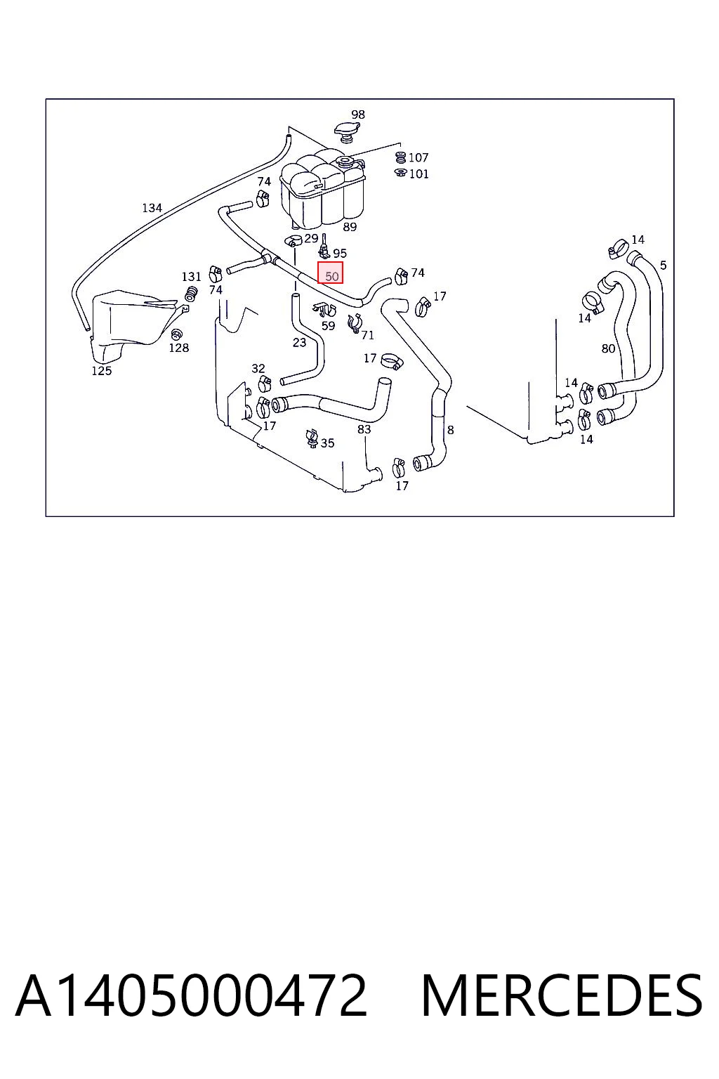 A1405000472 Mercedes