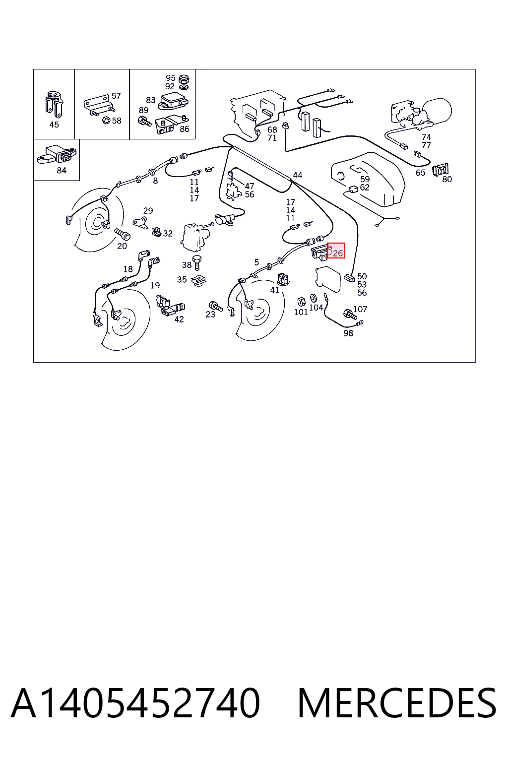 A1405452740 Mercedes