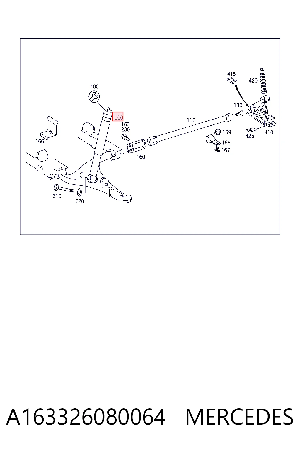 A163326080064 Mercedes