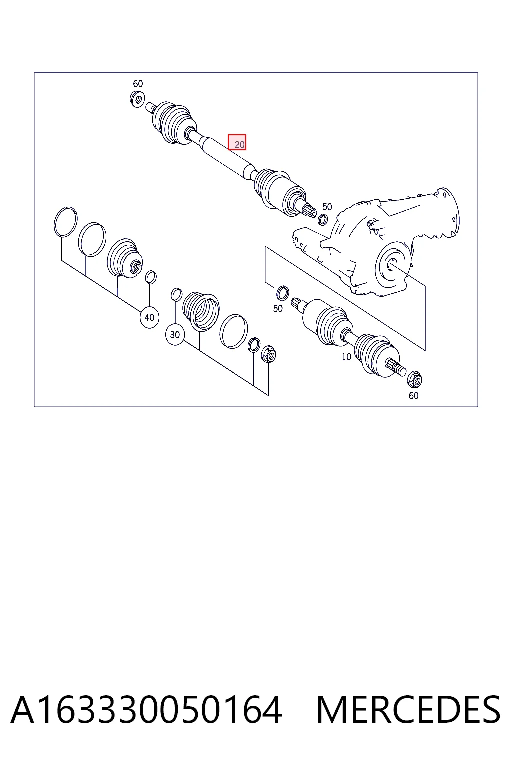 A163330050164 Mercedes