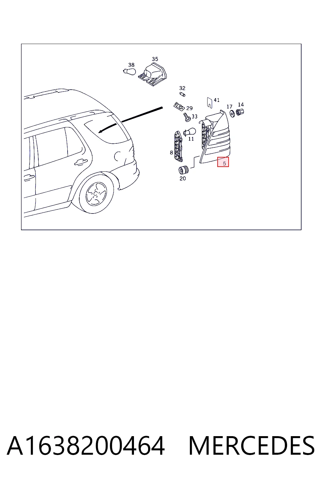  Mercedes ML/GLE  (W163)