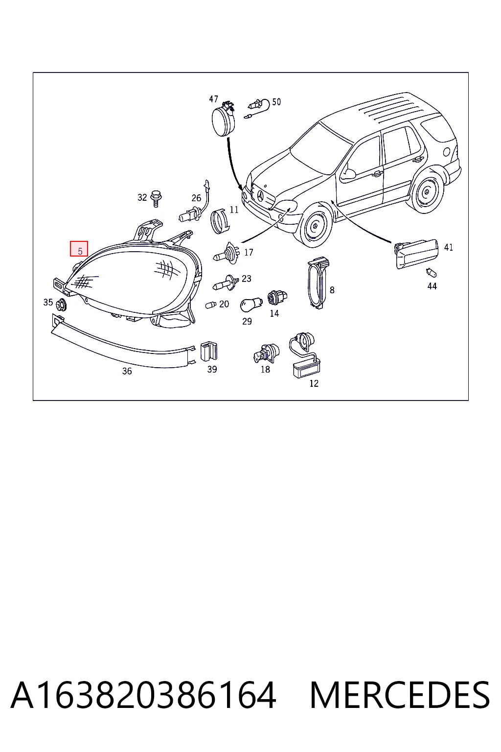A163820386164 Mercedes