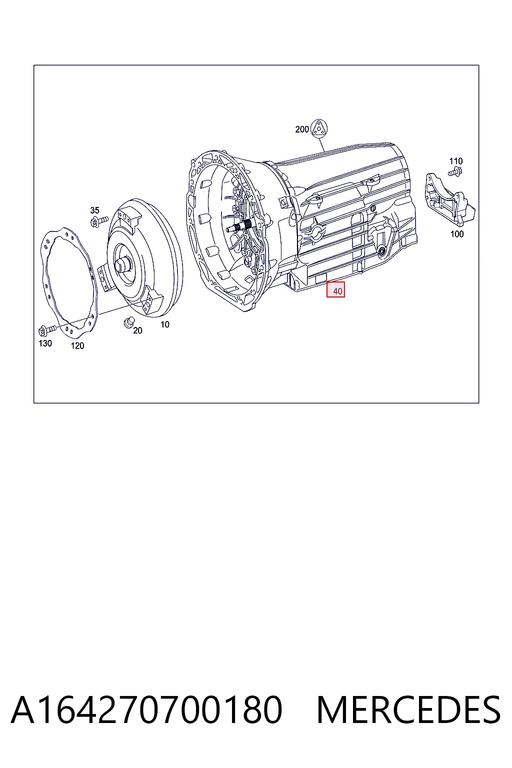 A164270700180 Mercedes