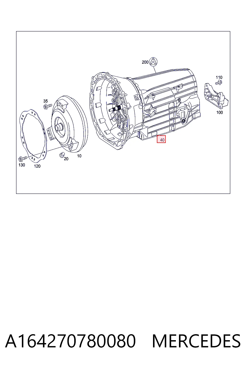 A164270780080 Mercedes