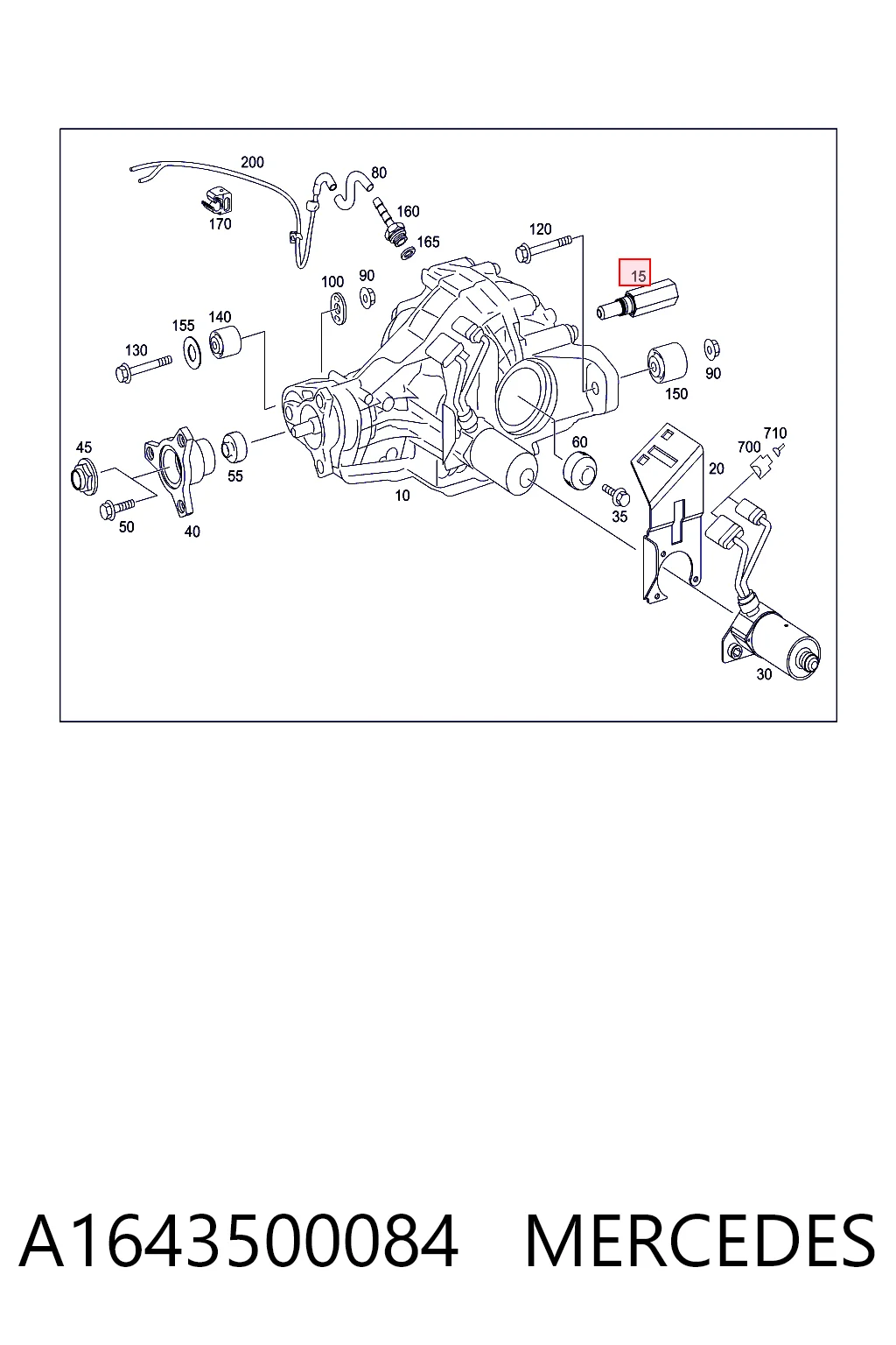 A1643500084 Mercedes