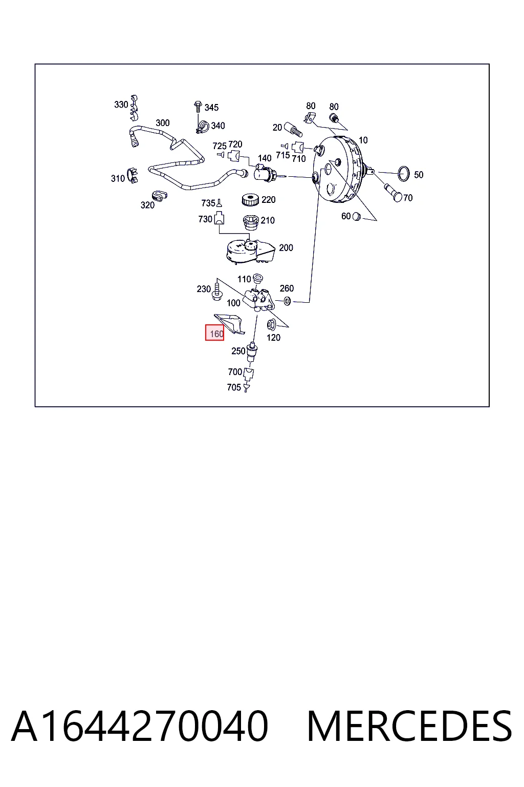 A1644270040 Mercedes