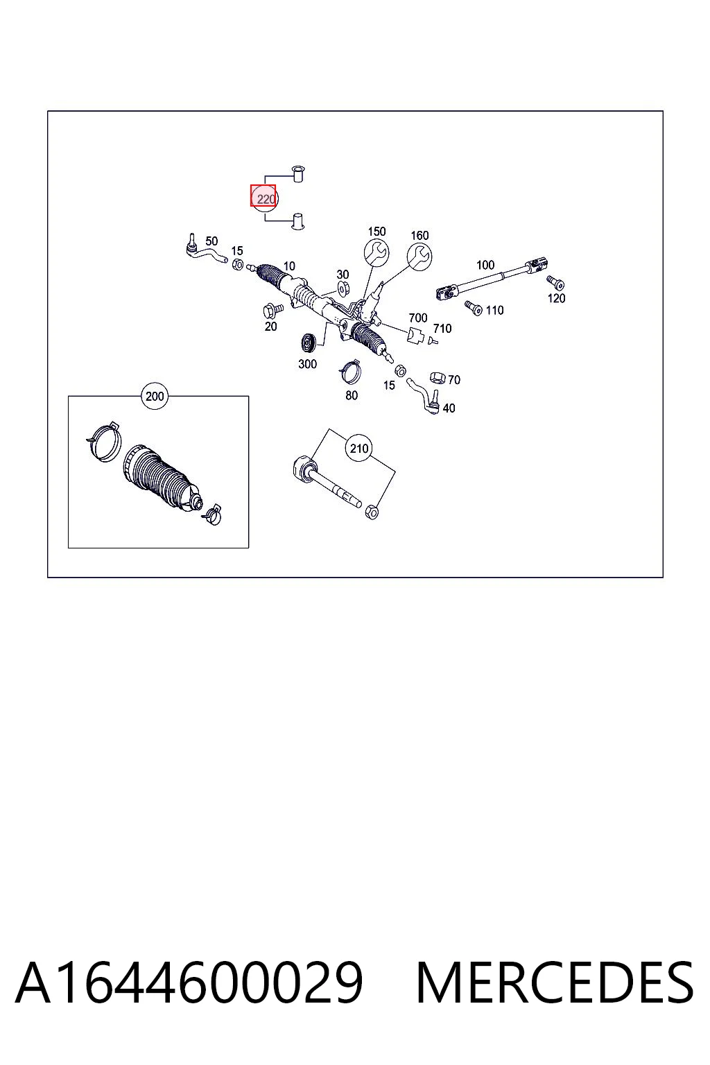 A1644600029 Mercedes