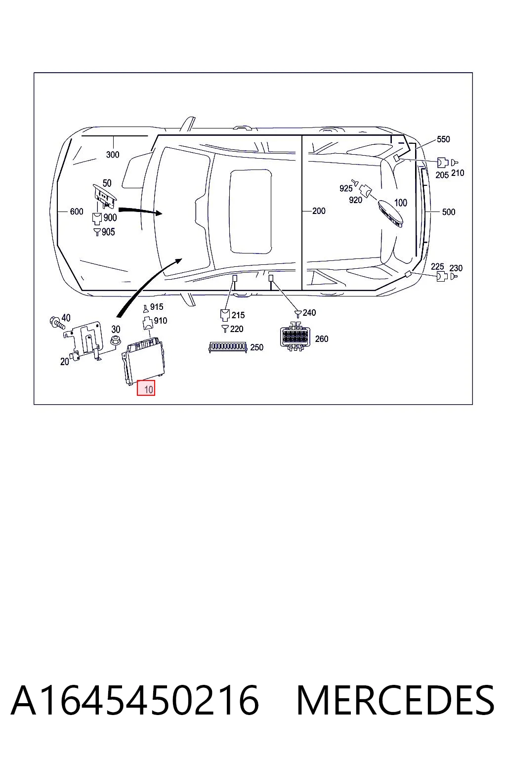 A1645450216 Mercedes