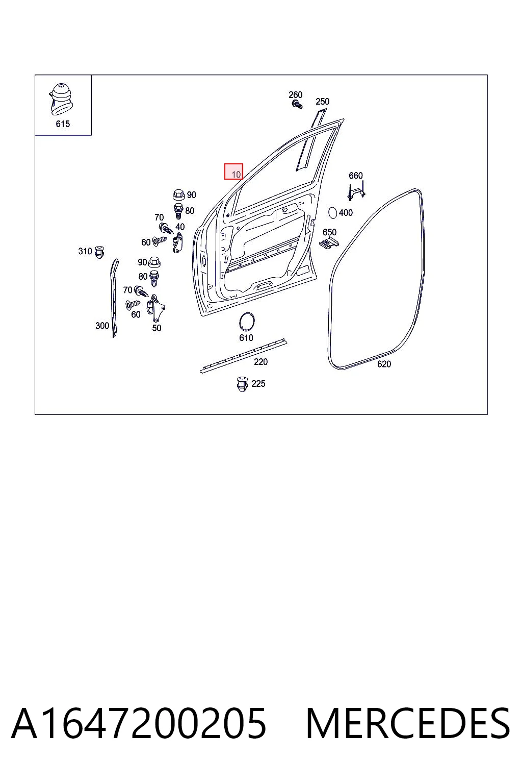 A1647200205 Mercedes