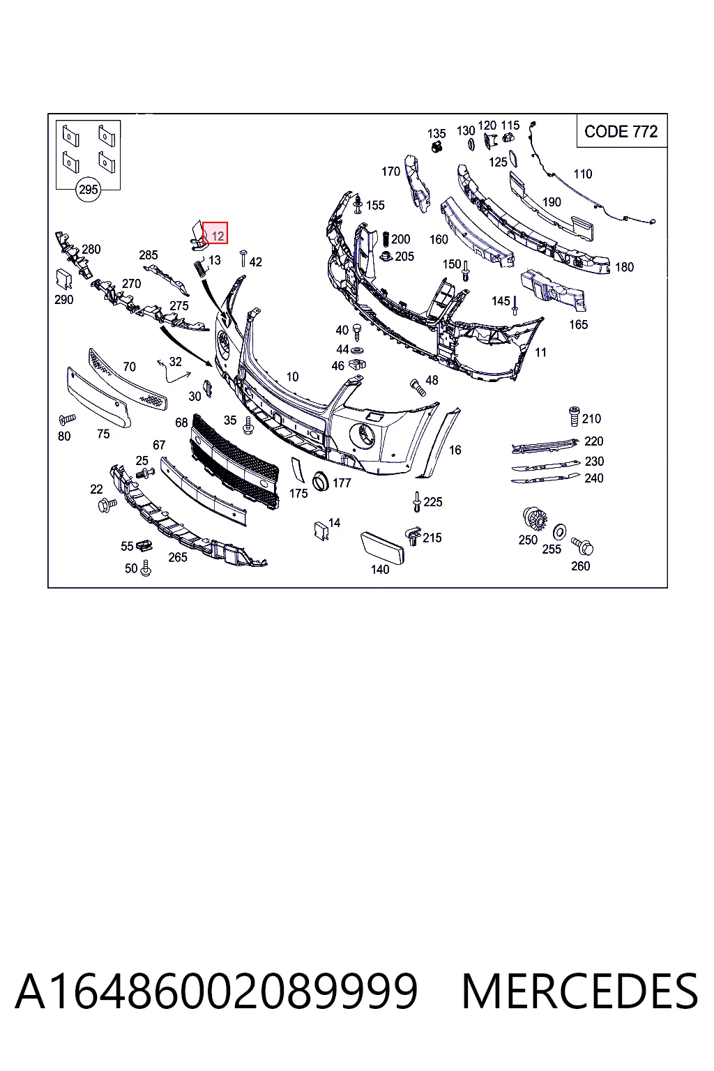 A16486002089999 Mercedes
